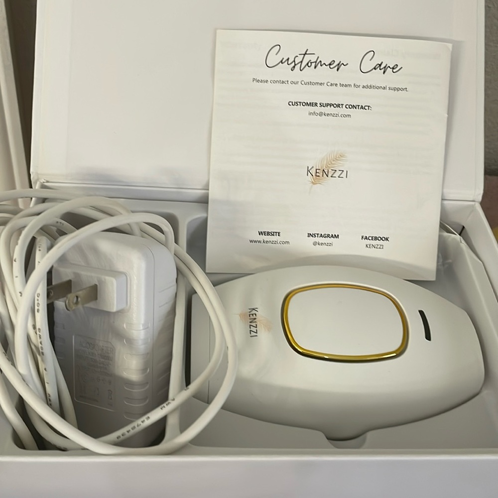 COPY - Kenzzi IPL - Hair removal phone for women and men.